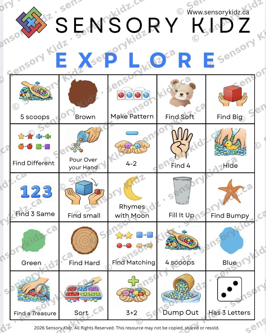 Explore Activity Sheet