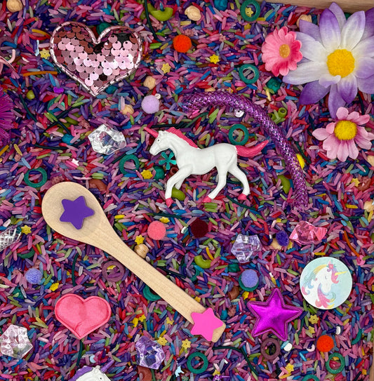 Unicorn Sensory Bin