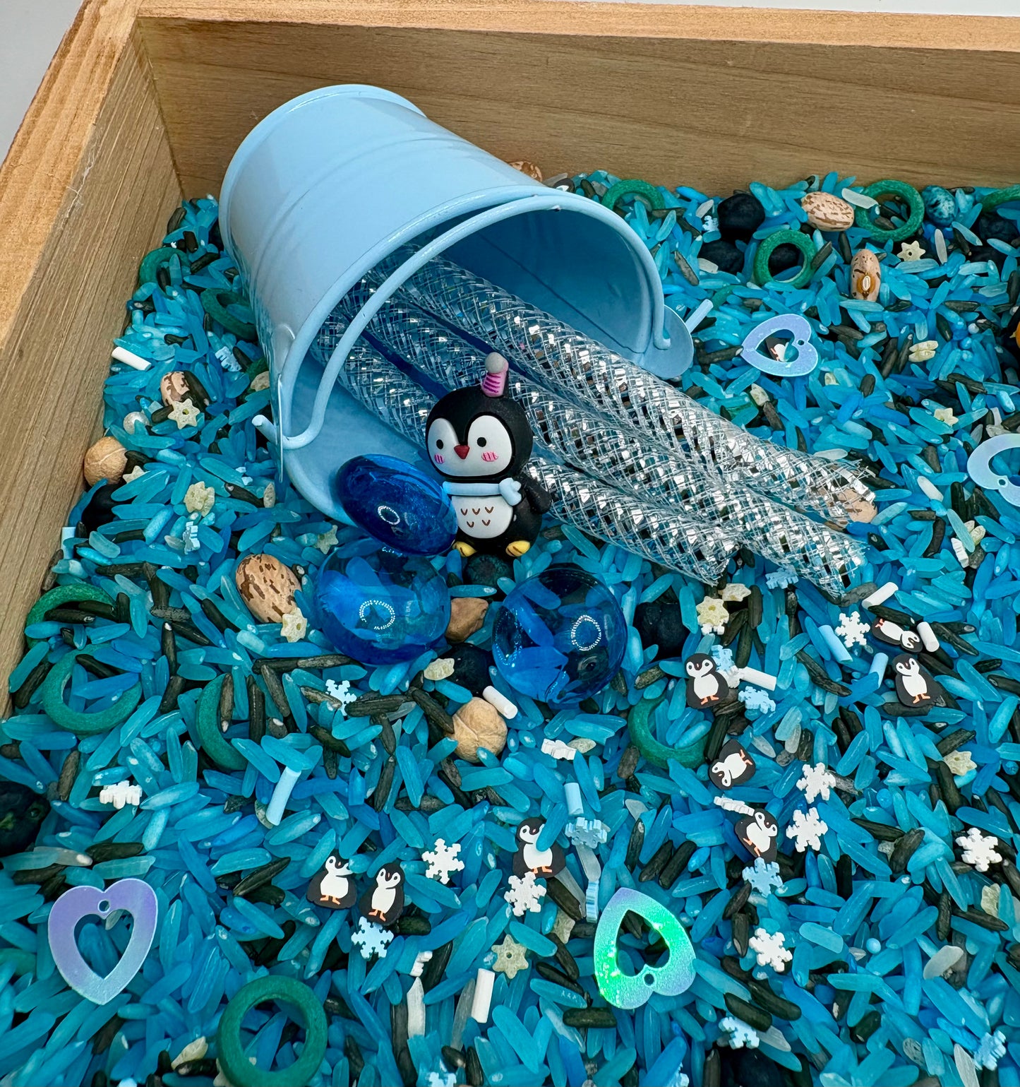 Winter Wonderland Sensory Bin