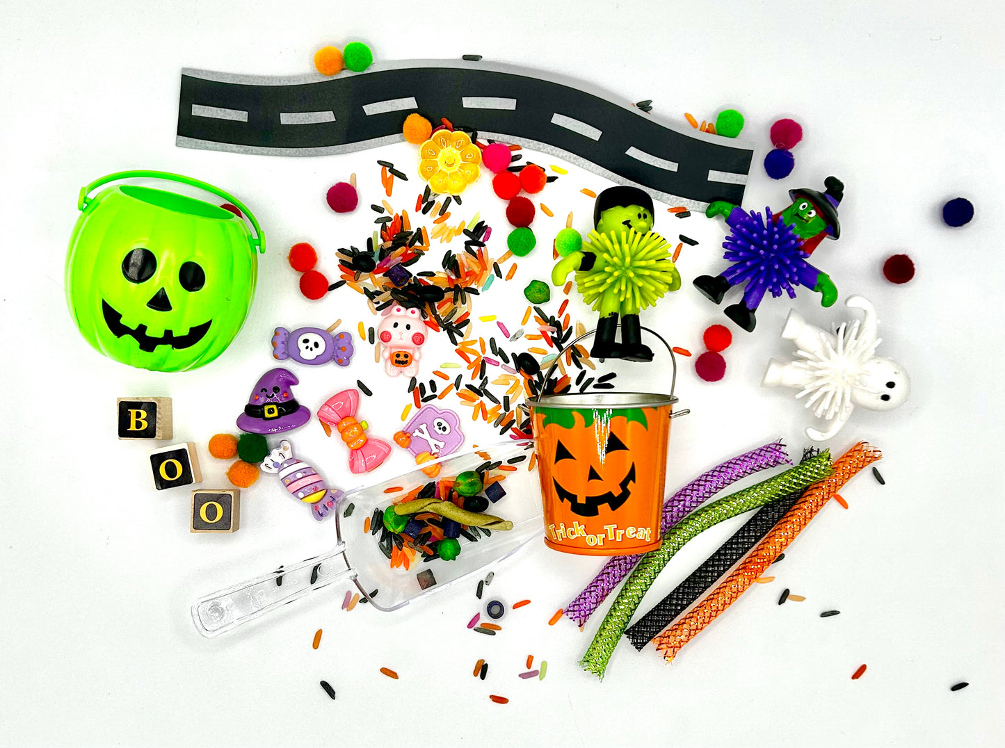 Hallowe’en Night Sensory Bin