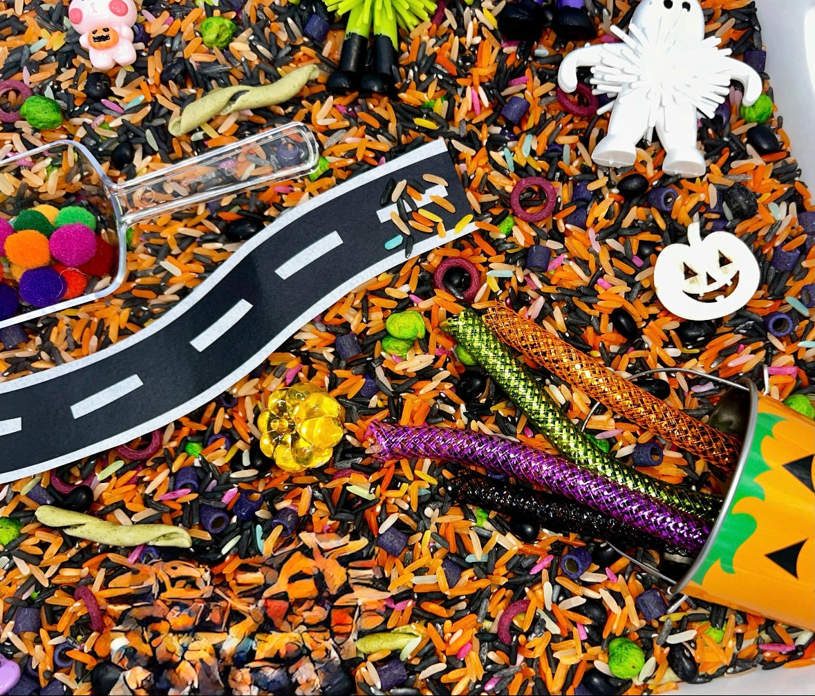 Trick or Treat Sensory Bin