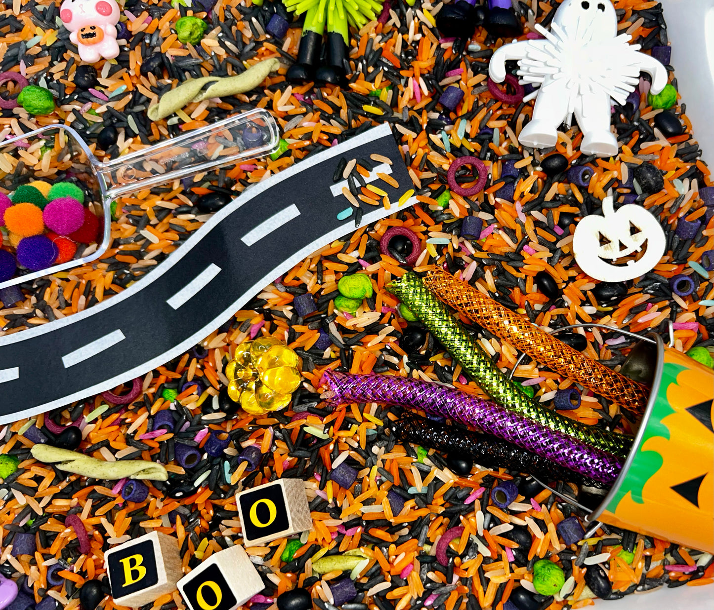 Hallowe’en Night Sensory Bin