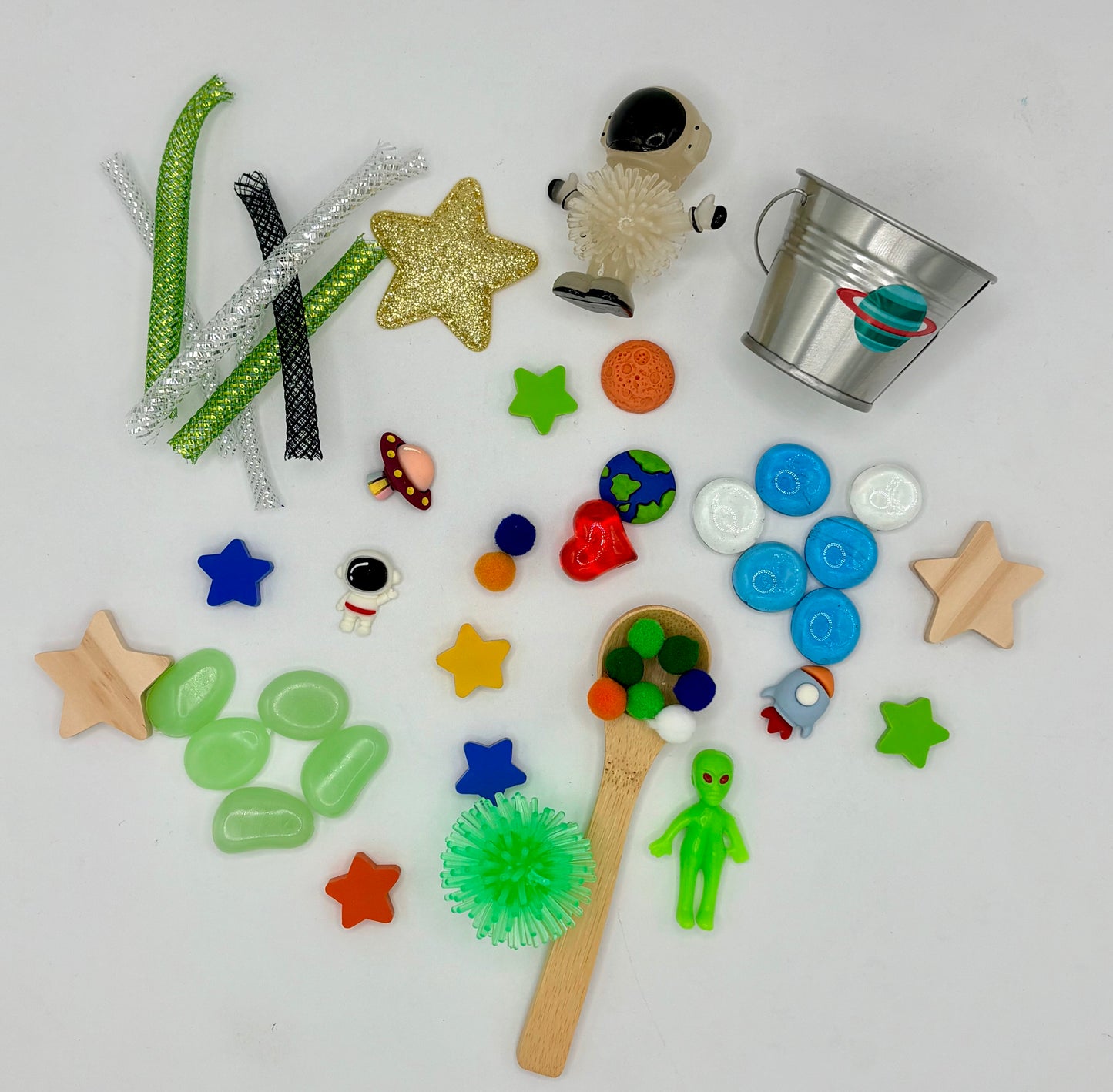 Space Travel Sensory Bin