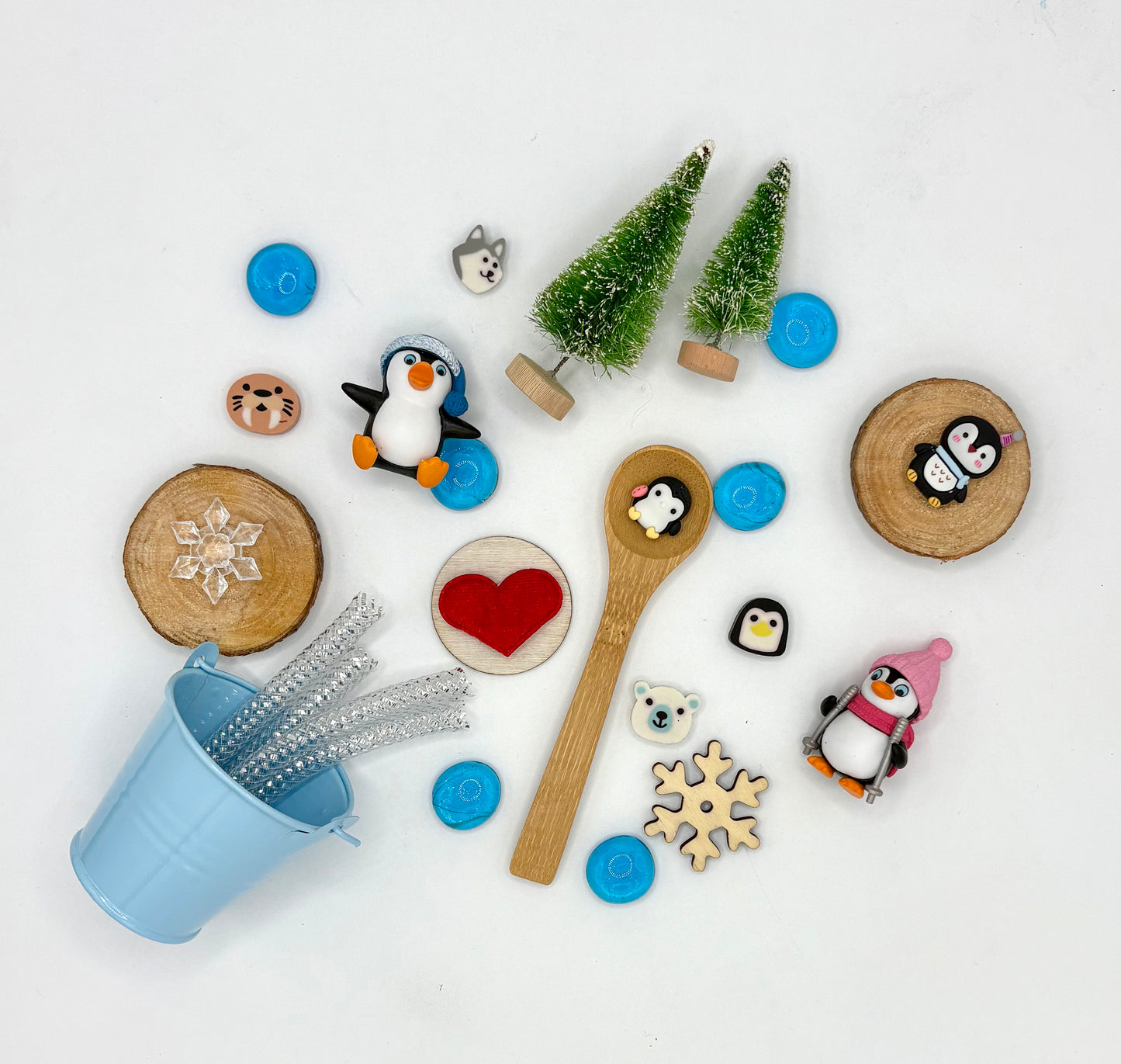 Winter Wonderland Sensory Bin