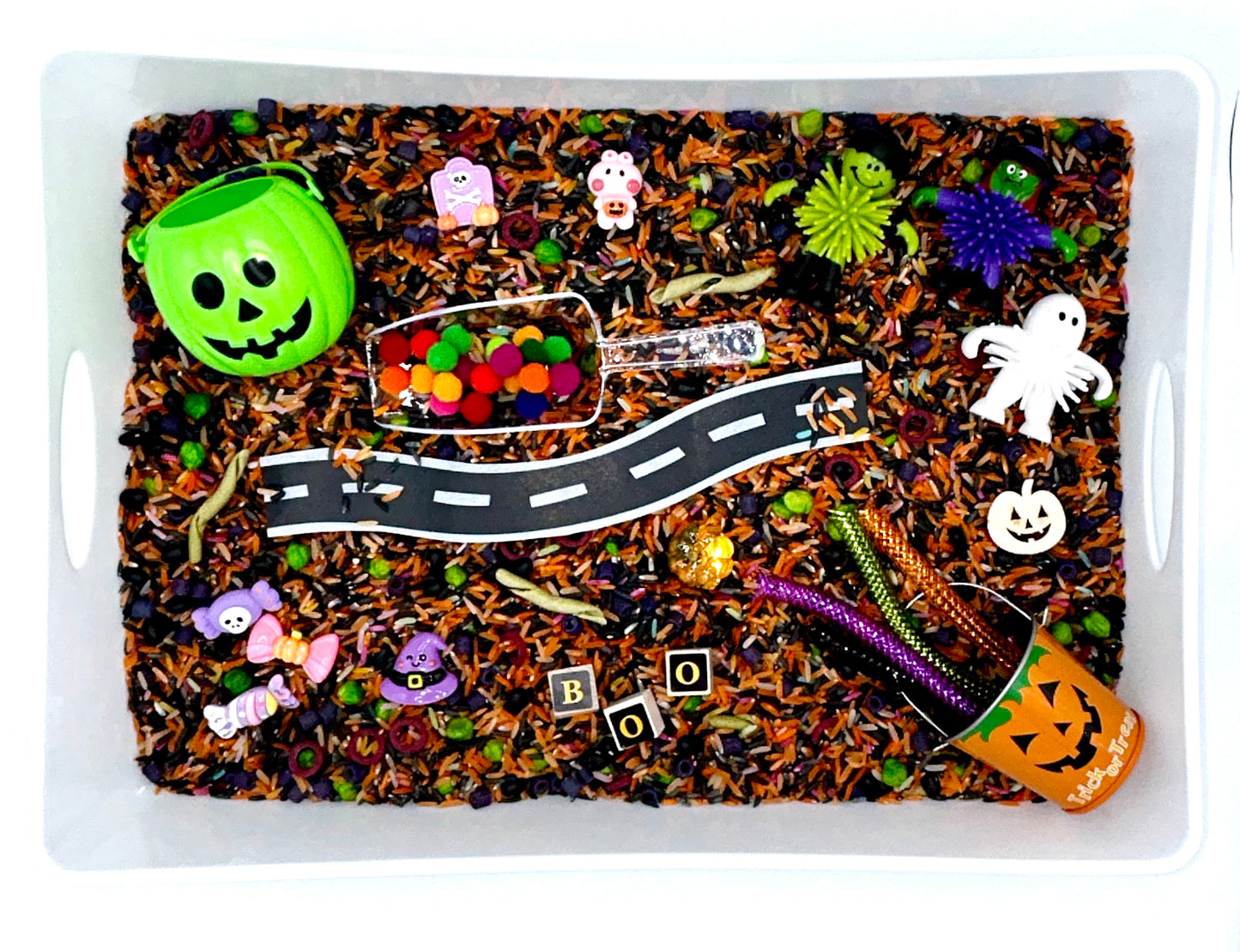 Hallowe’en Night Sensory Bin