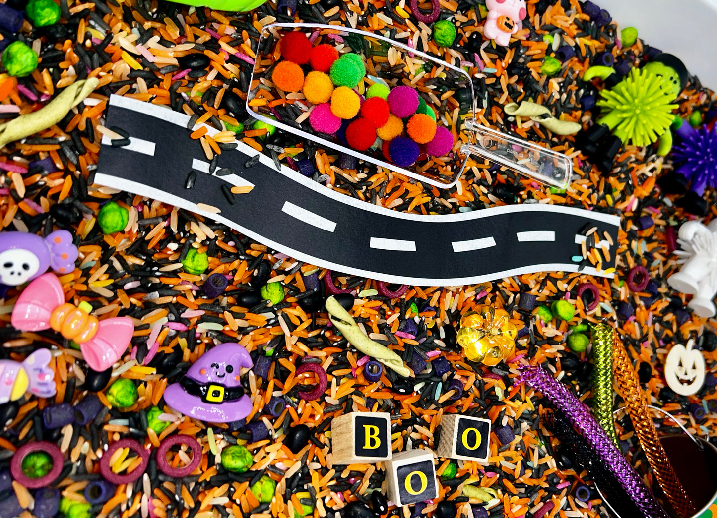 Hallowe’en Night Sensory Bin