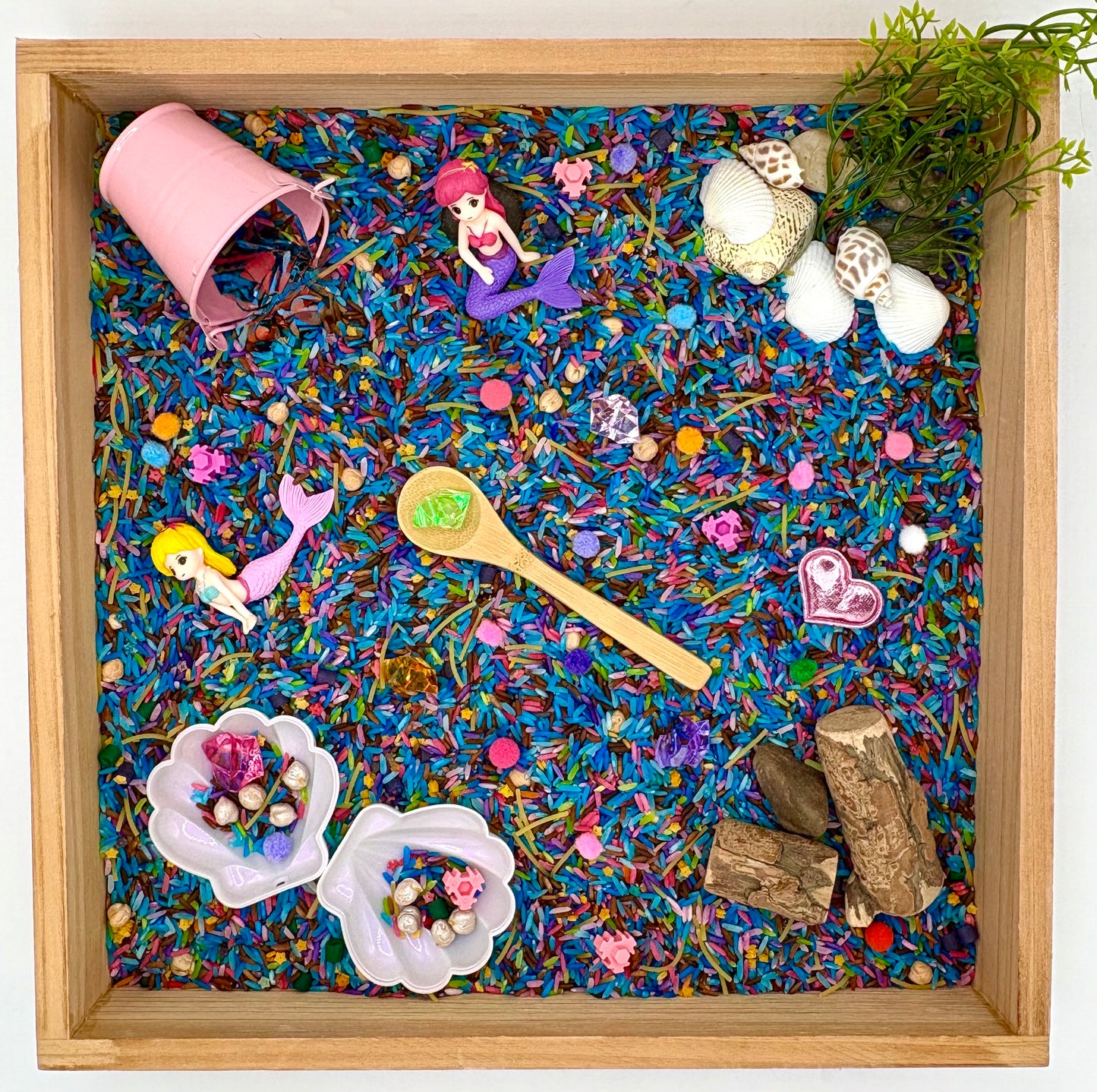 Mermaid Sensory Bin