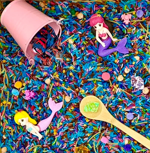 Mermaid Sensory Bin