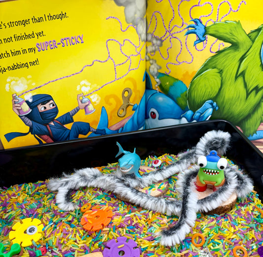 How to Catch a Monster StoryPlay Bin by Adam Wallace & Andy Elkerton
