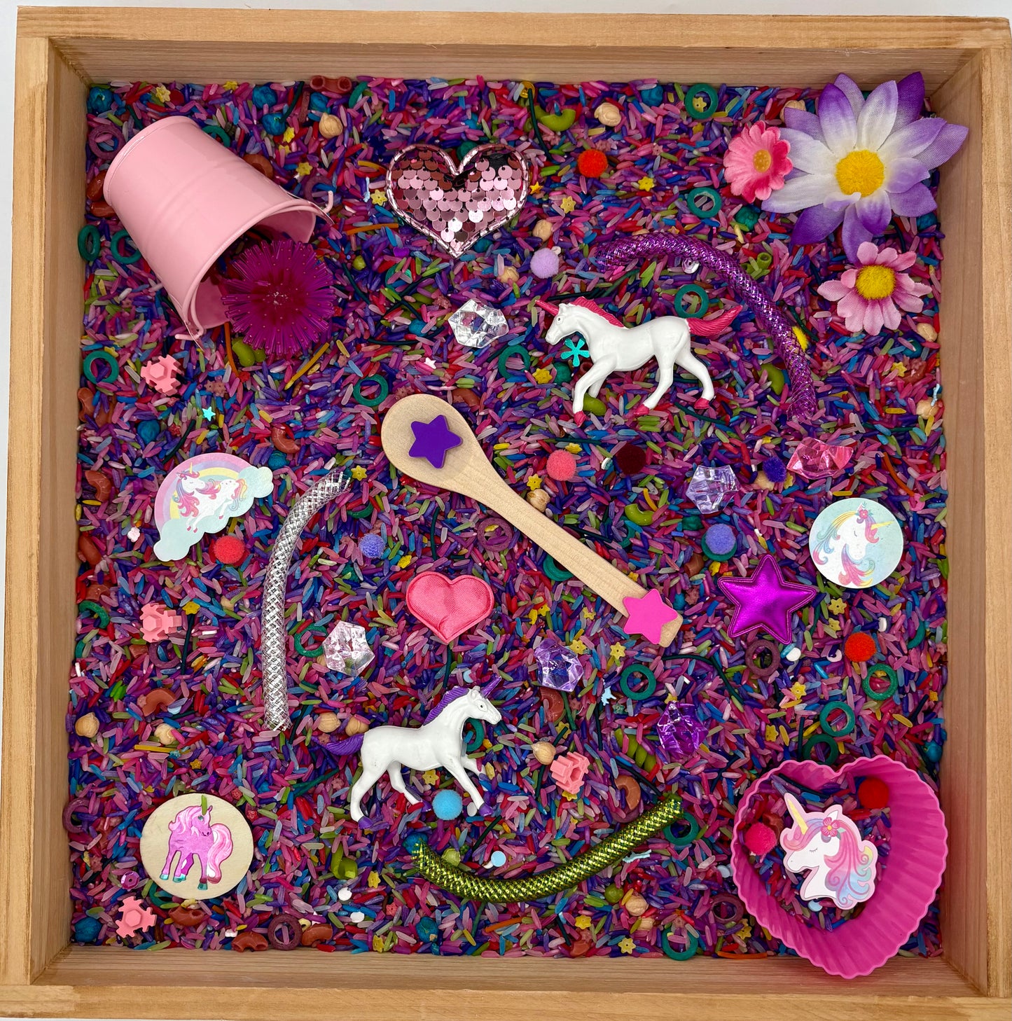 Unicorn Sensory Bin