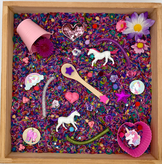 Unicorn Sensory Bin