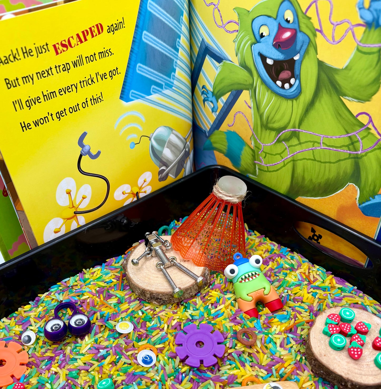 How to Catch a Monster StoryPlay Bin by Adam Wallace & Andy Elkerton