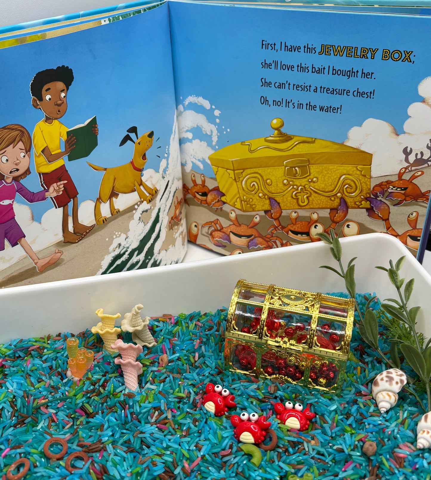 How to Catch a Mermaid StoryPlay Bin by Adam Wallace & Andy Elkerton