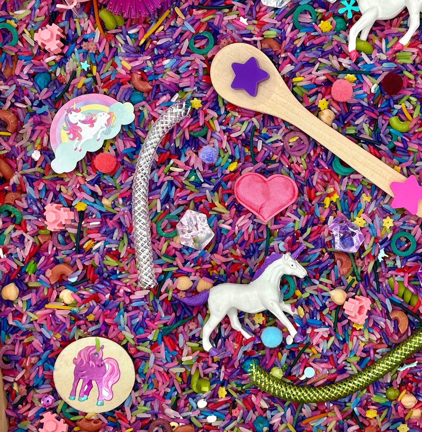 Unicorn Sensory Bin