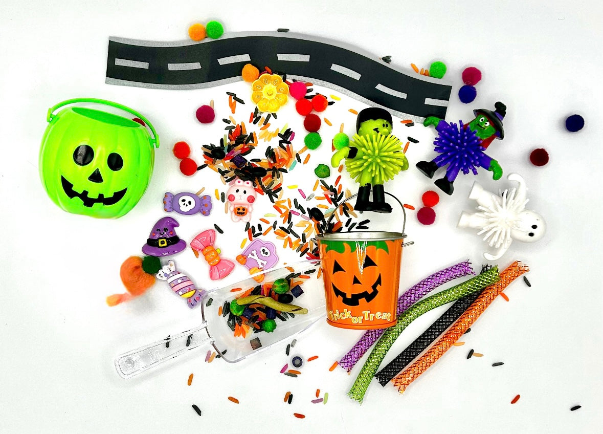 Trick or Treat Sensory Bin