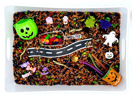 Trick or Treat Sensory Bin