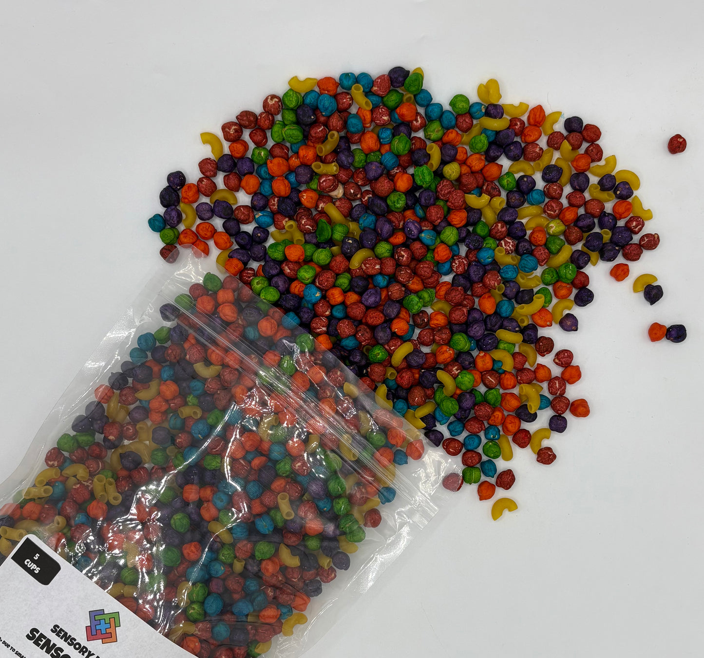Rainbow Chickpea Bag