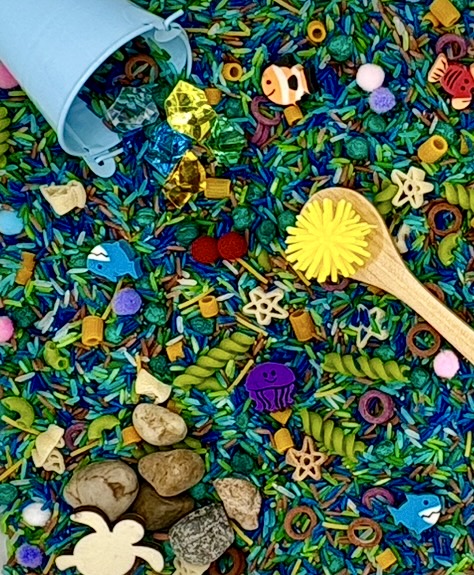 Ocean Lovers Sensory Bin