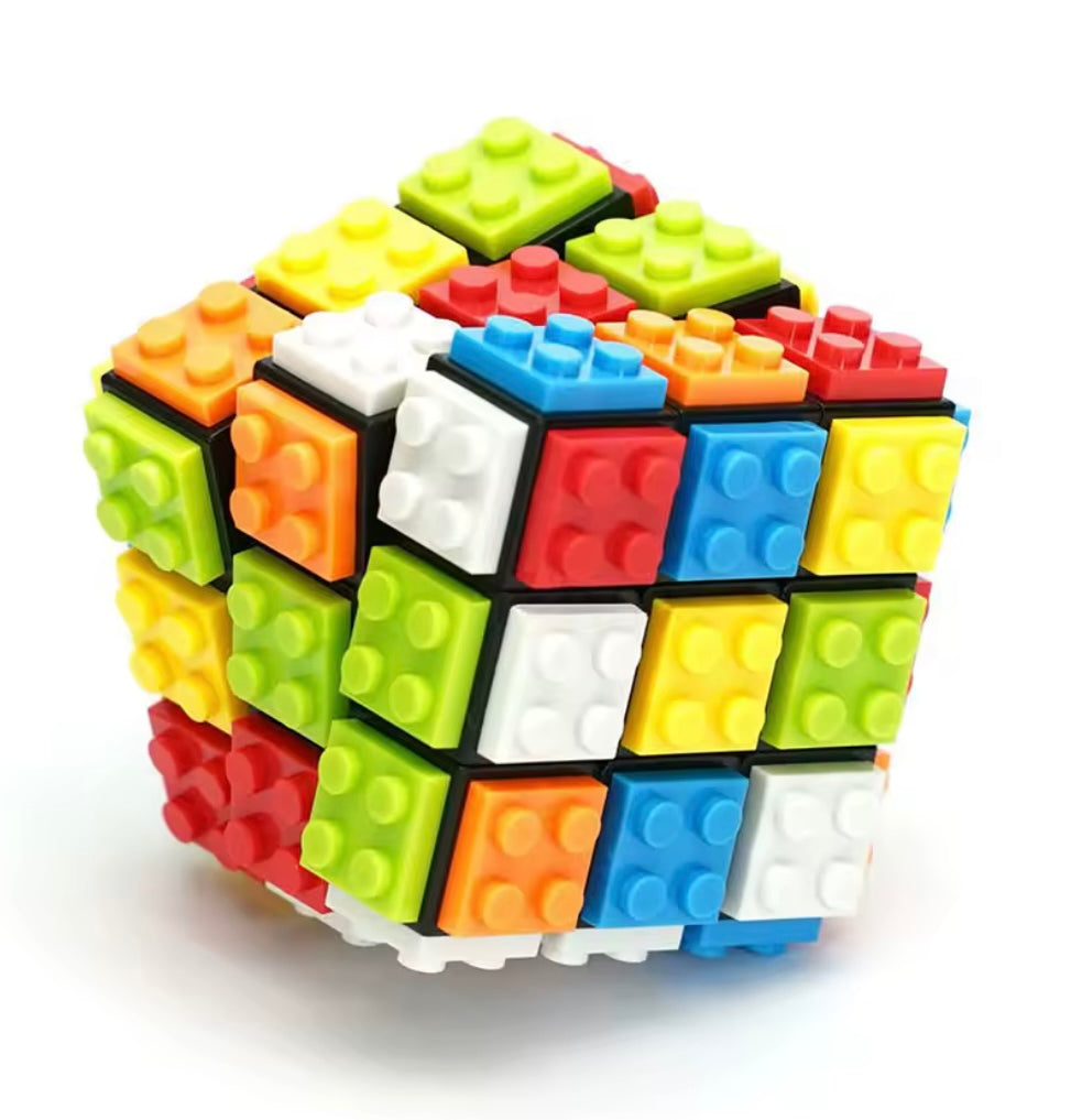 Brick Builder Puzzle Cube
