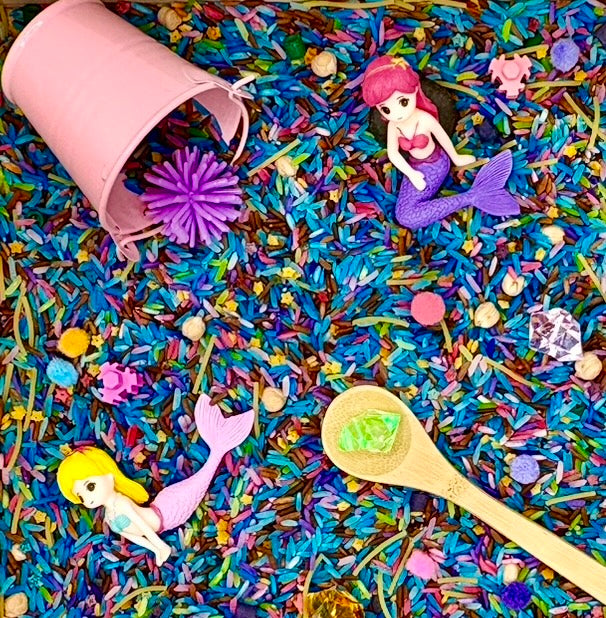 Mermaid Sensory Bin