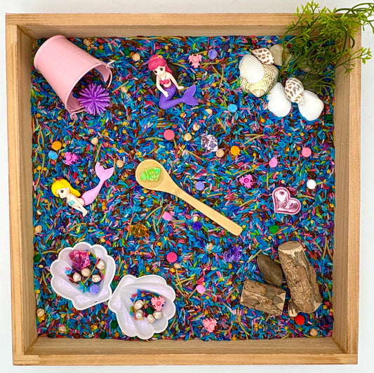 Mermaid Sensory Bin