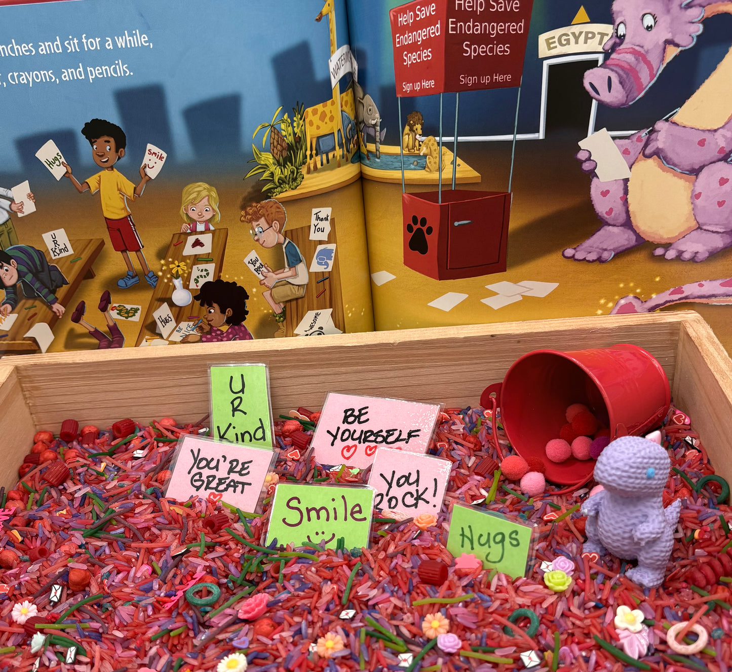 How to Catch a Loveosaurus StoryPlay Bin by Alice Walstead & Andy Elkerton