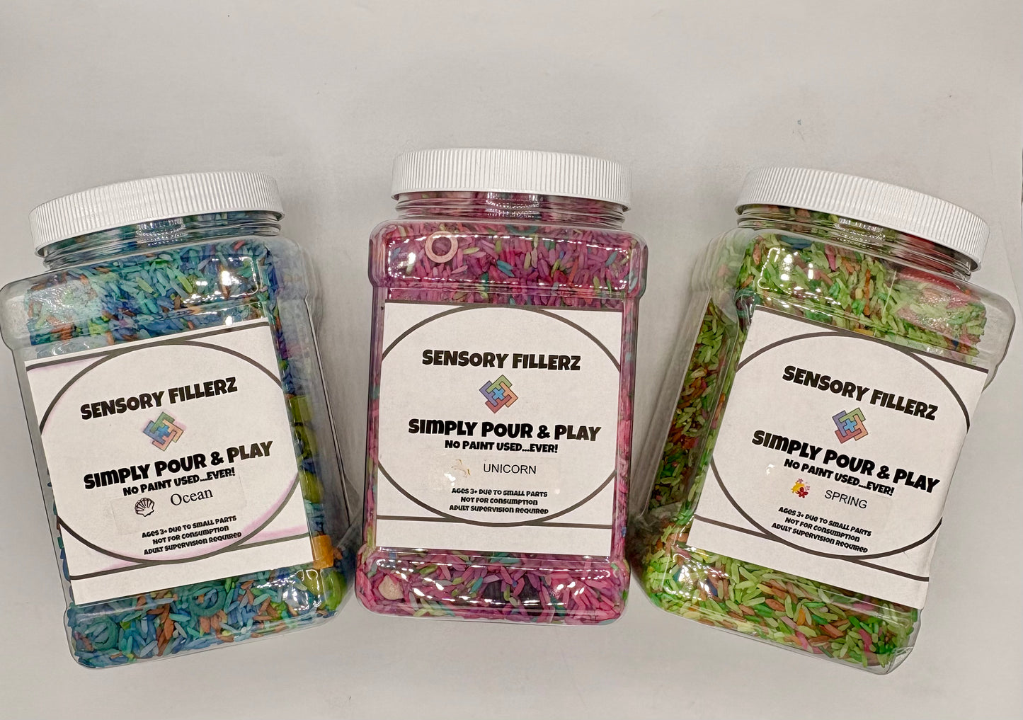 Sensory Mix -5 cup Grip Jar Refill