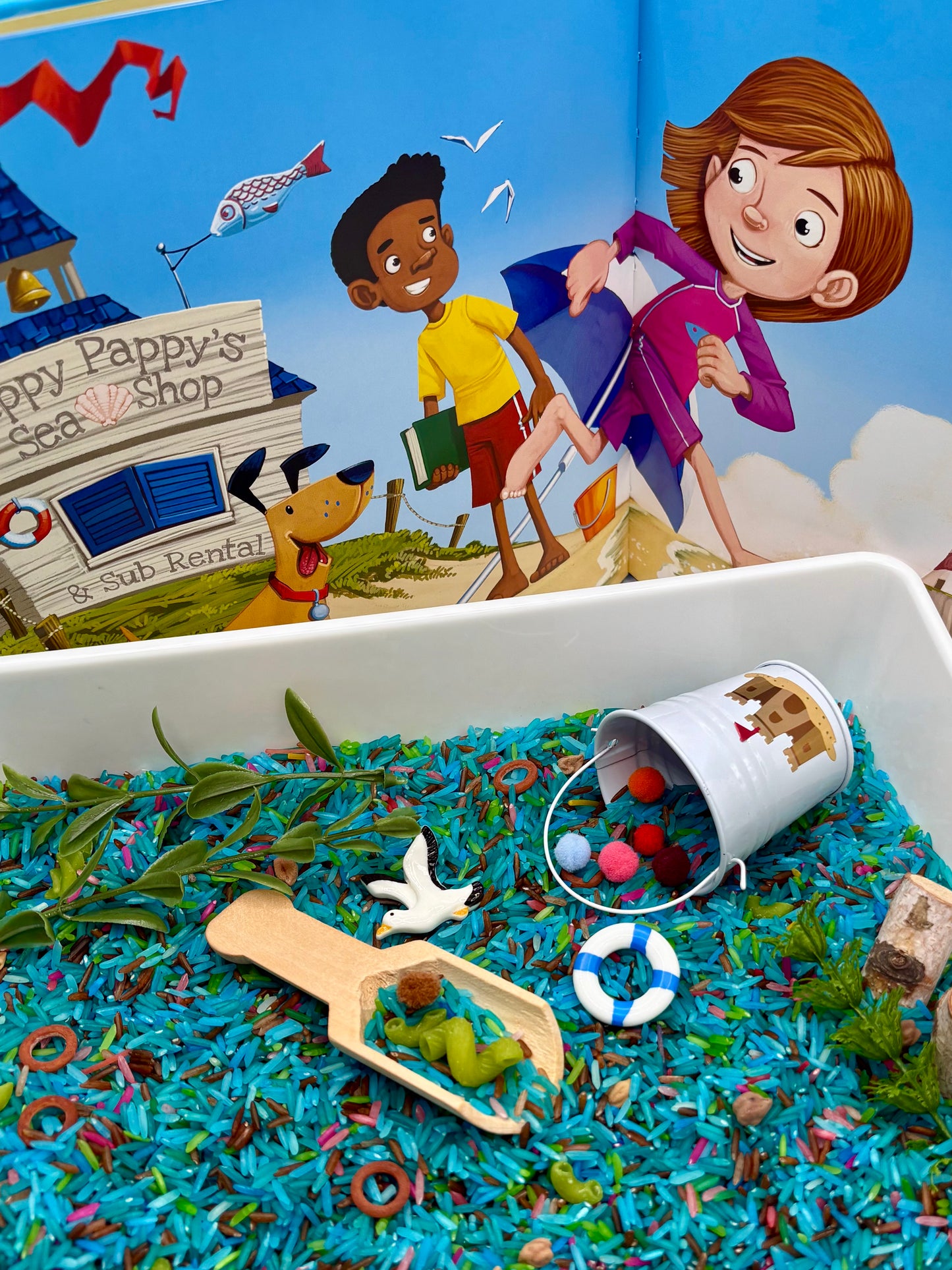 How to Catch a Mermaid StoryPlay Bin by Adam Wallace & Andy Elkerton