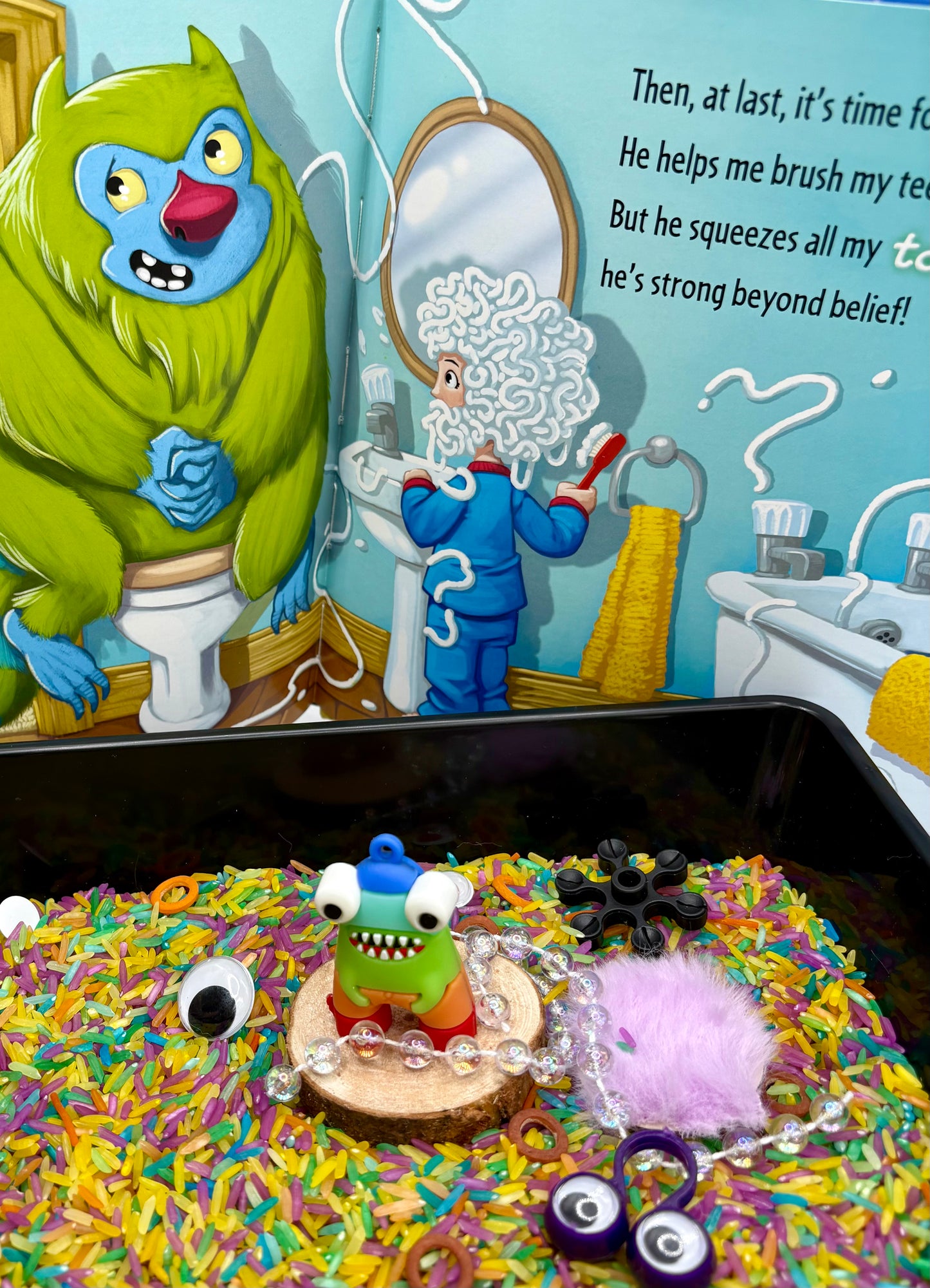 How to Catch a Monster StoryPlay Bin by Adam Wallace & Andy Elkerton