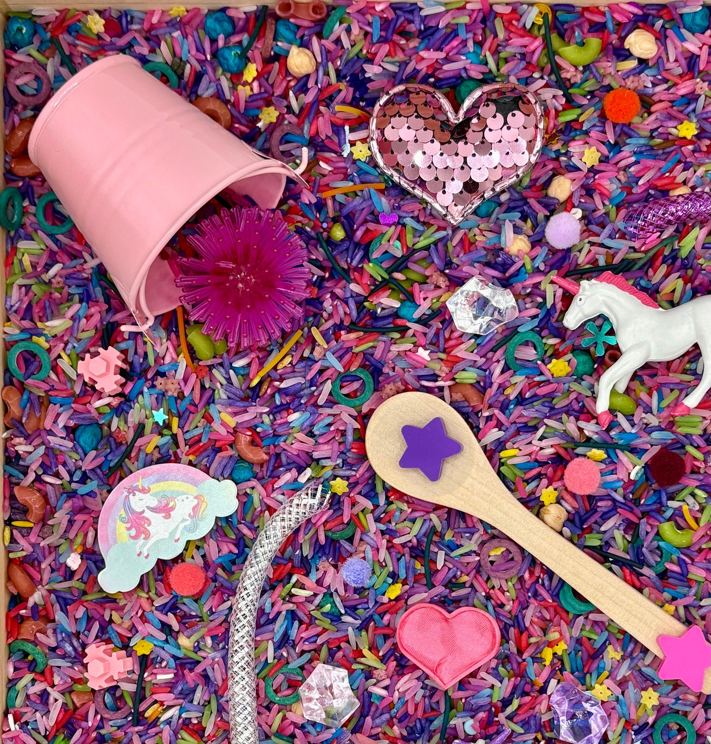 Unicorn Sensory Bin